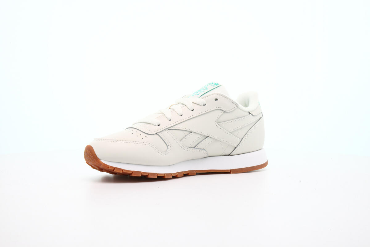 Reebok CL LTHR "Chalk" (Women's) - Image 13