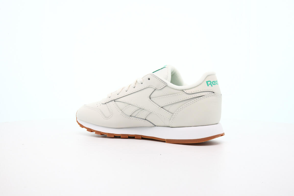 Reebok CL LTHR "Chalk" (Women's) - Image 15