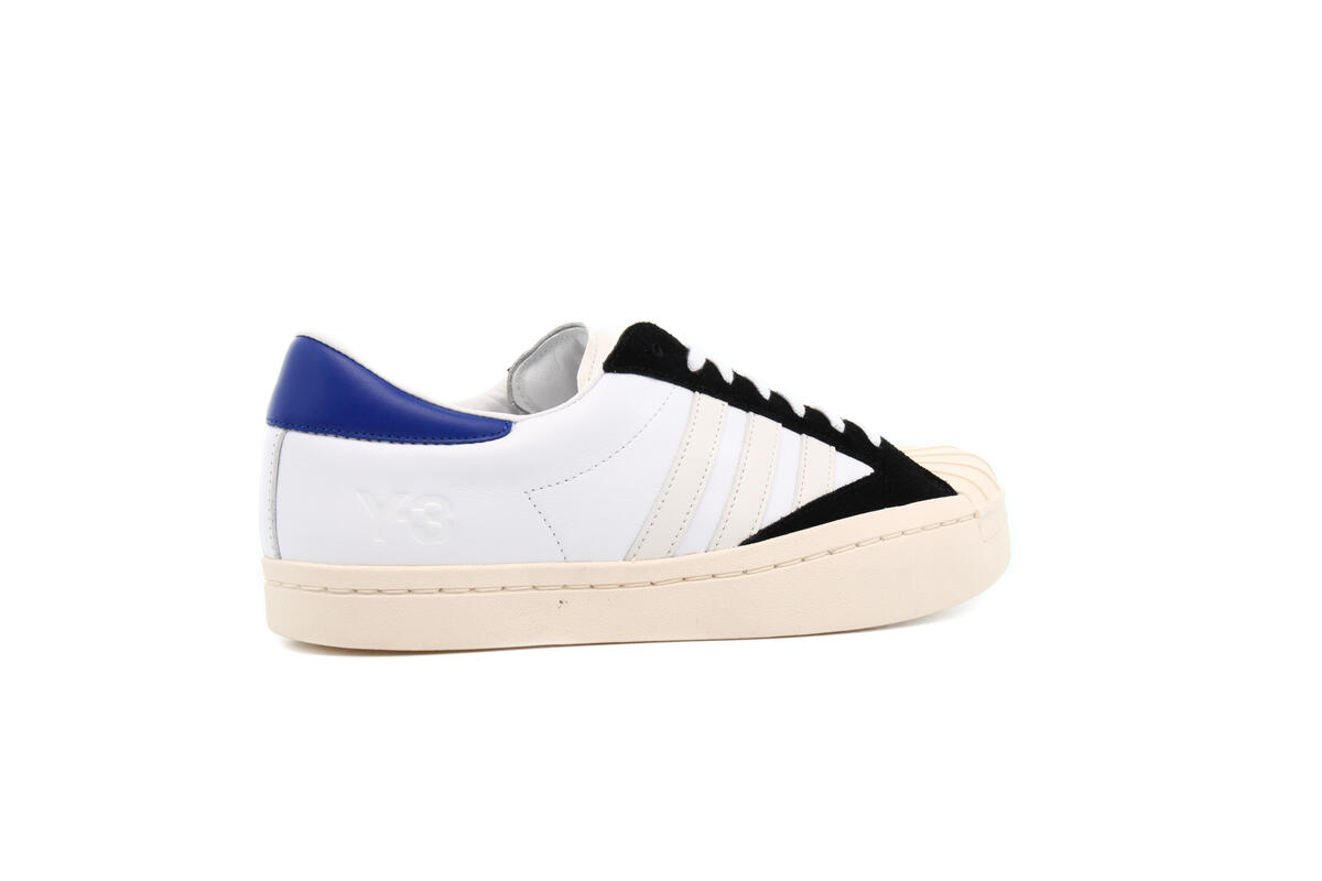 Adidas Y-3 Yohji Star Cloud White / Chalk White / Bold Blue - Image 13