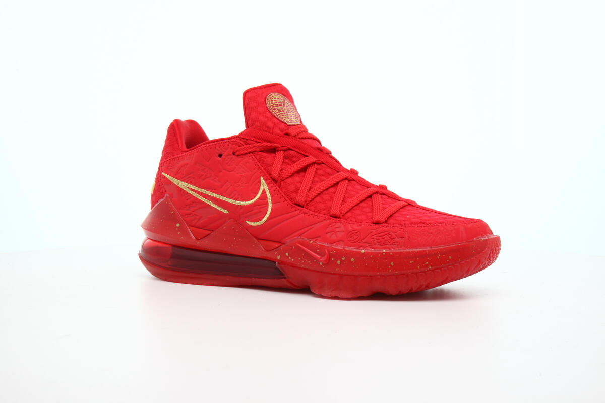 Nike Lebron XVII Low 'University Red' - Image 3