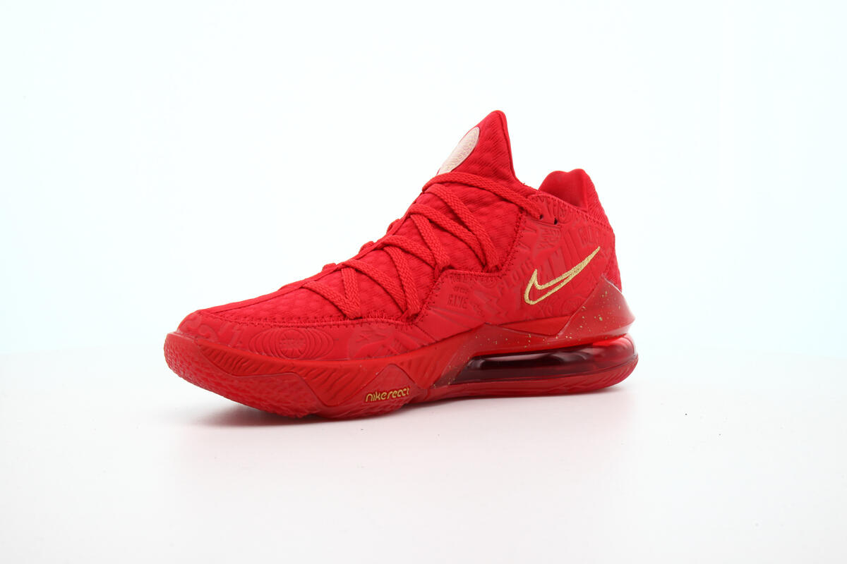 Nike Lebron XVII Low 'University Red' - Image 7
