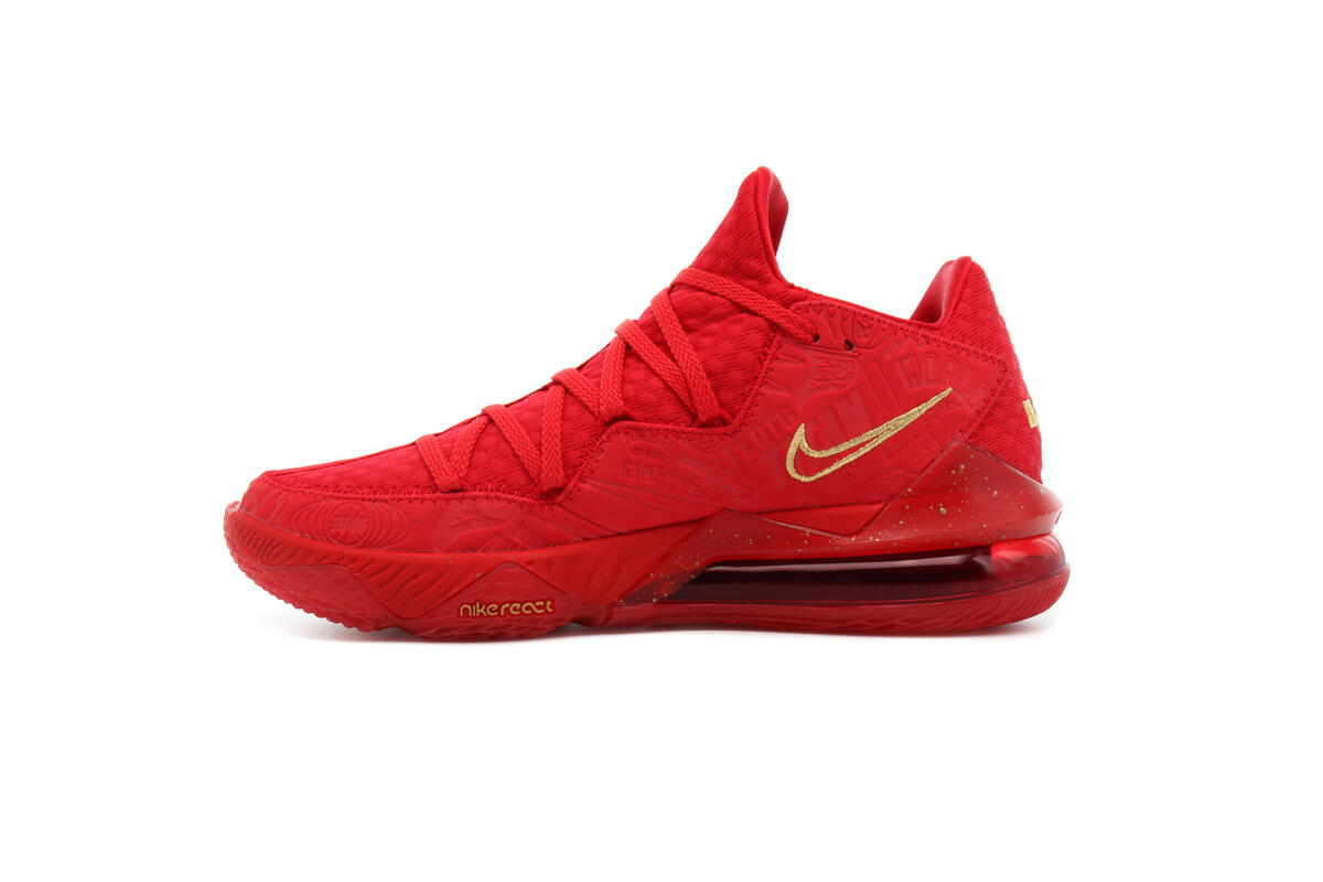 Nike Lebron XVII Low 'University Red' - Image 8