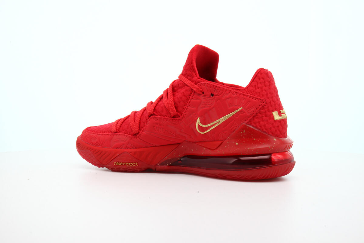 Nike Lebron XVII Low 'University Red' - Image 9