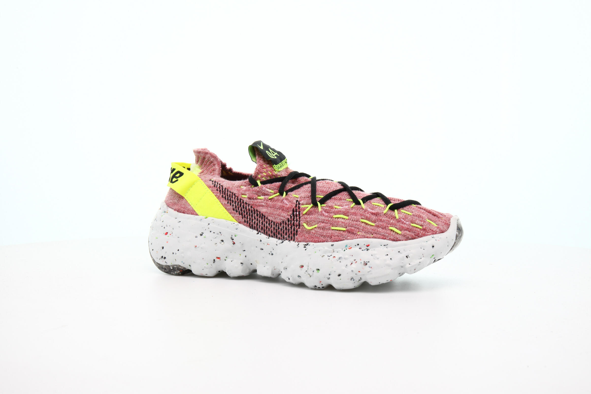 nike space hippie 04 lemon venom women's shoe
