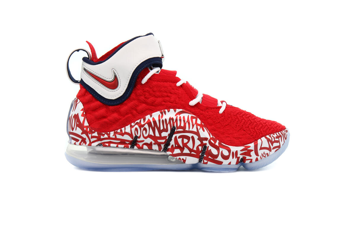 Nike LeBron XVII 'University Red' - Image 2