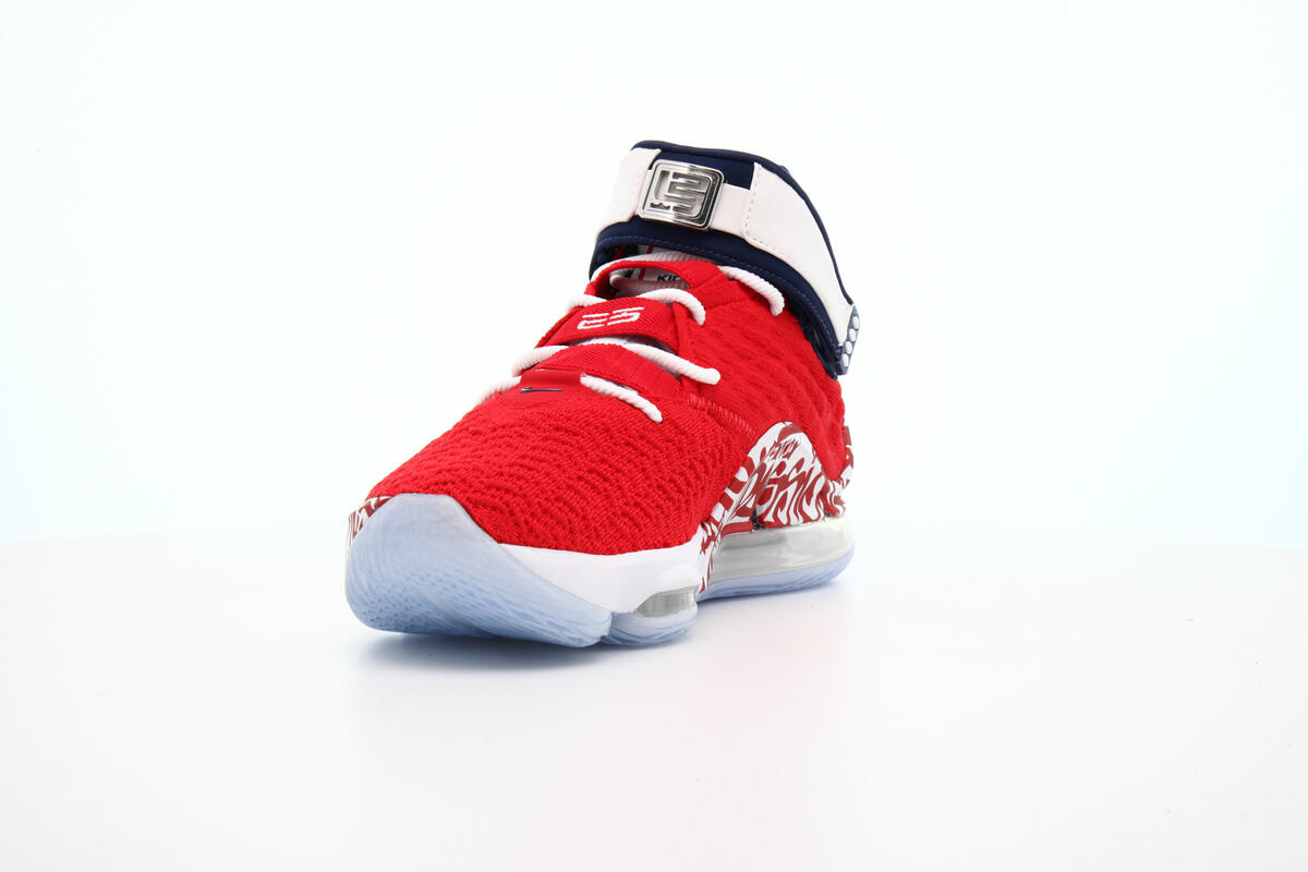 Nike LeBron XVII 'University Red' - Image 6