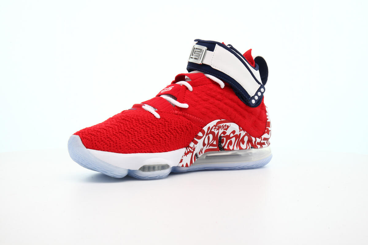 Nike LeBron XVII 'University Red' - Image 7