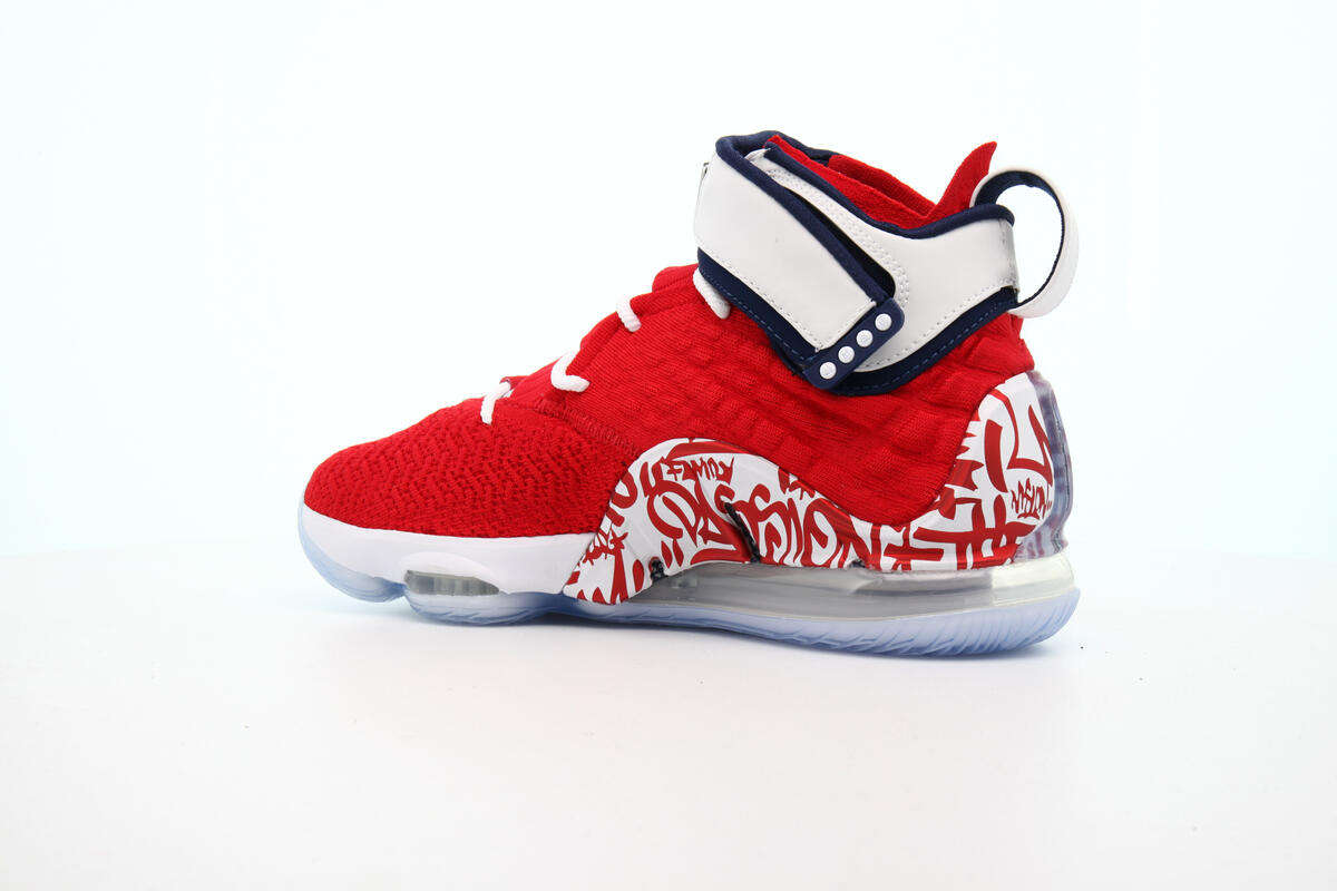 Nike LeBron XVII 'University Red' - Image 9