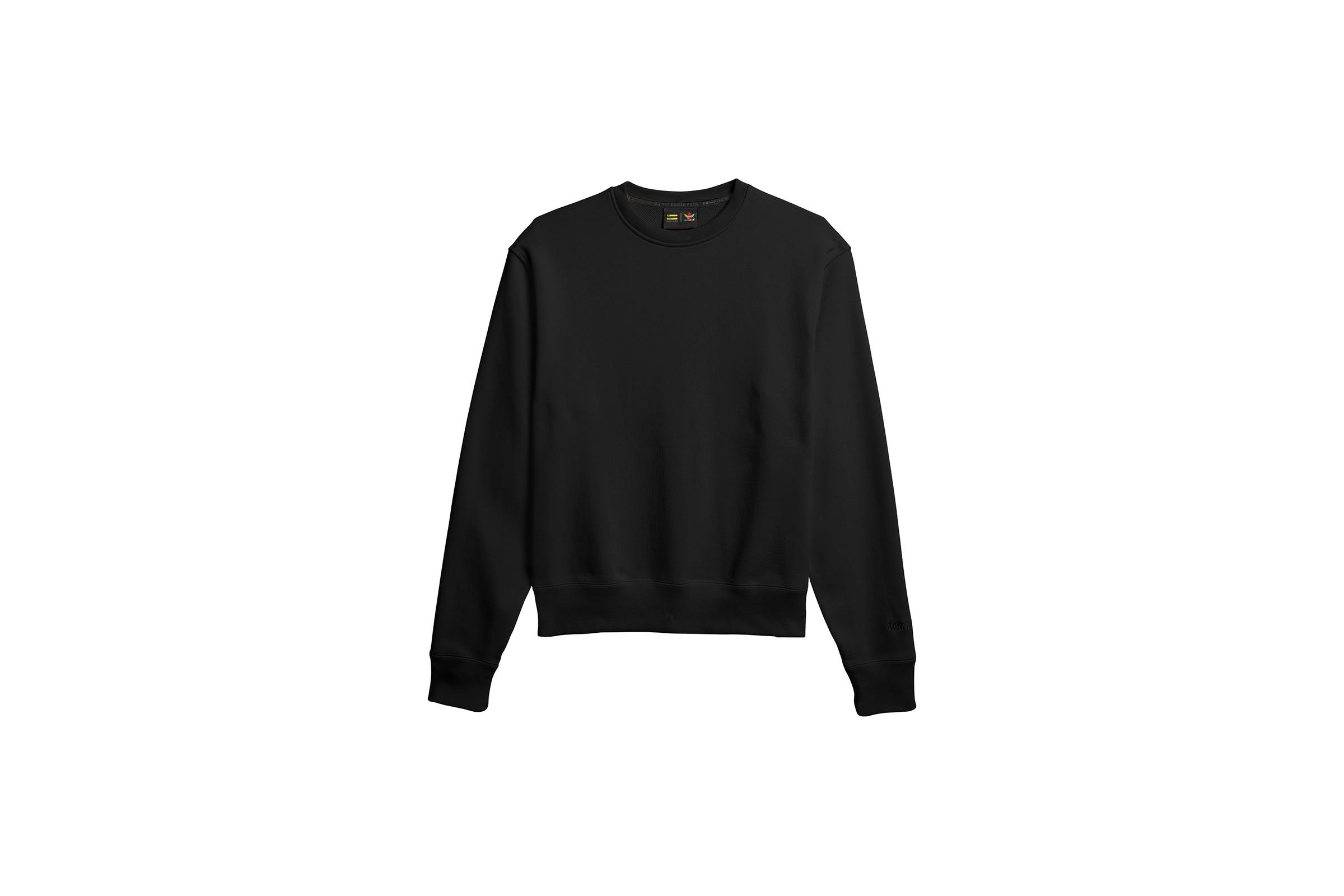 adidas Originals x PHARRELL WILLIAMS BASIC CREWNECK "BLACK"