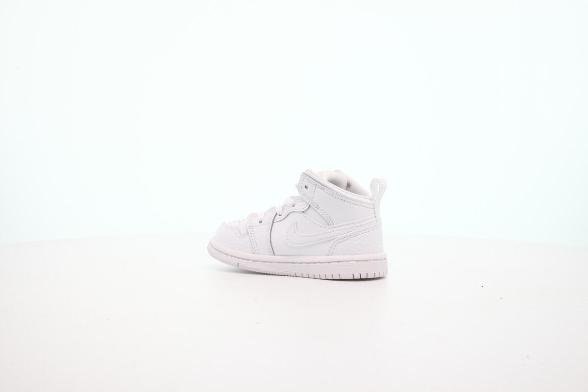 Air Jordan 1 Mid White (TD) - Image 9