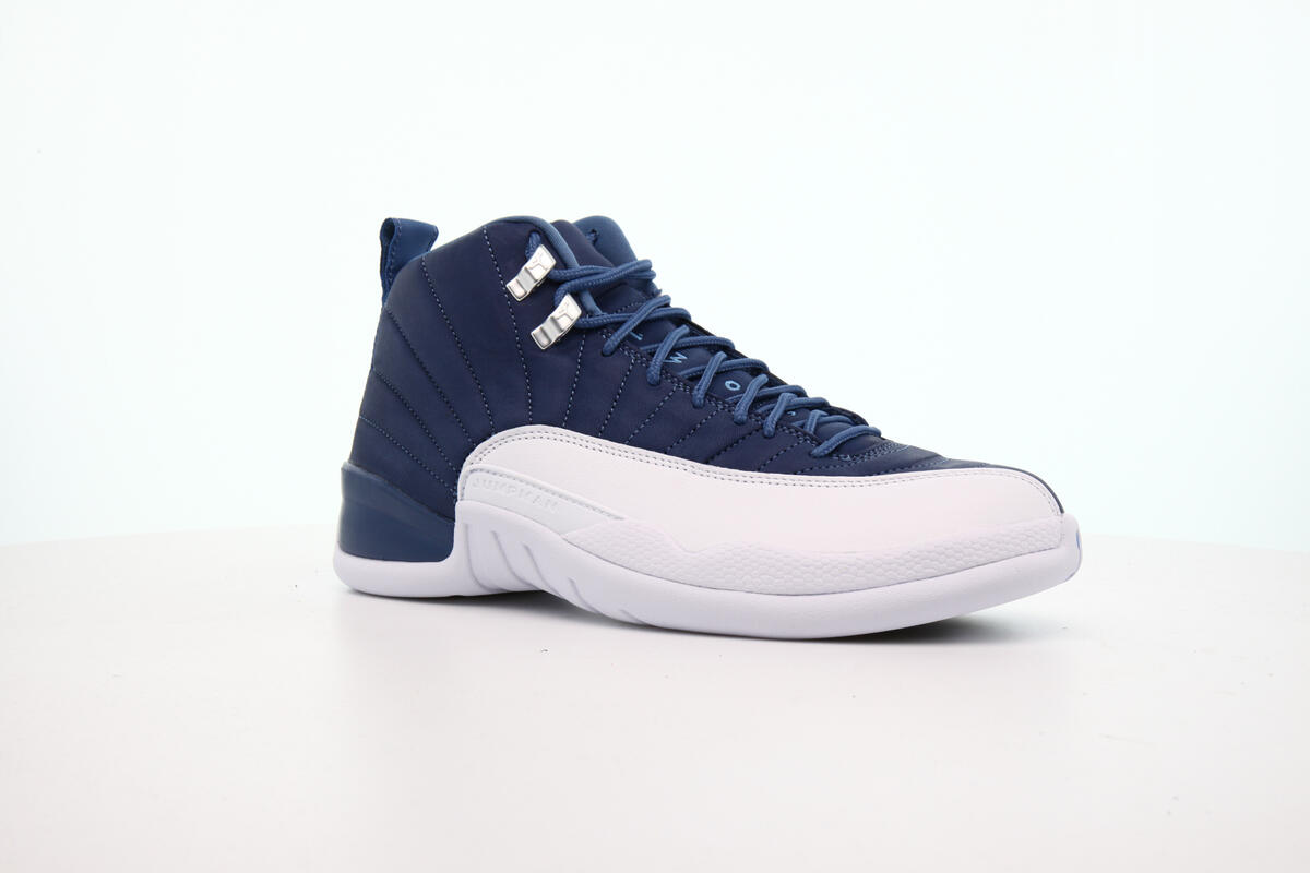 Air Jordan 12 Retro 'Stone Blue/Legend Blue-Obsidian' - Image 10