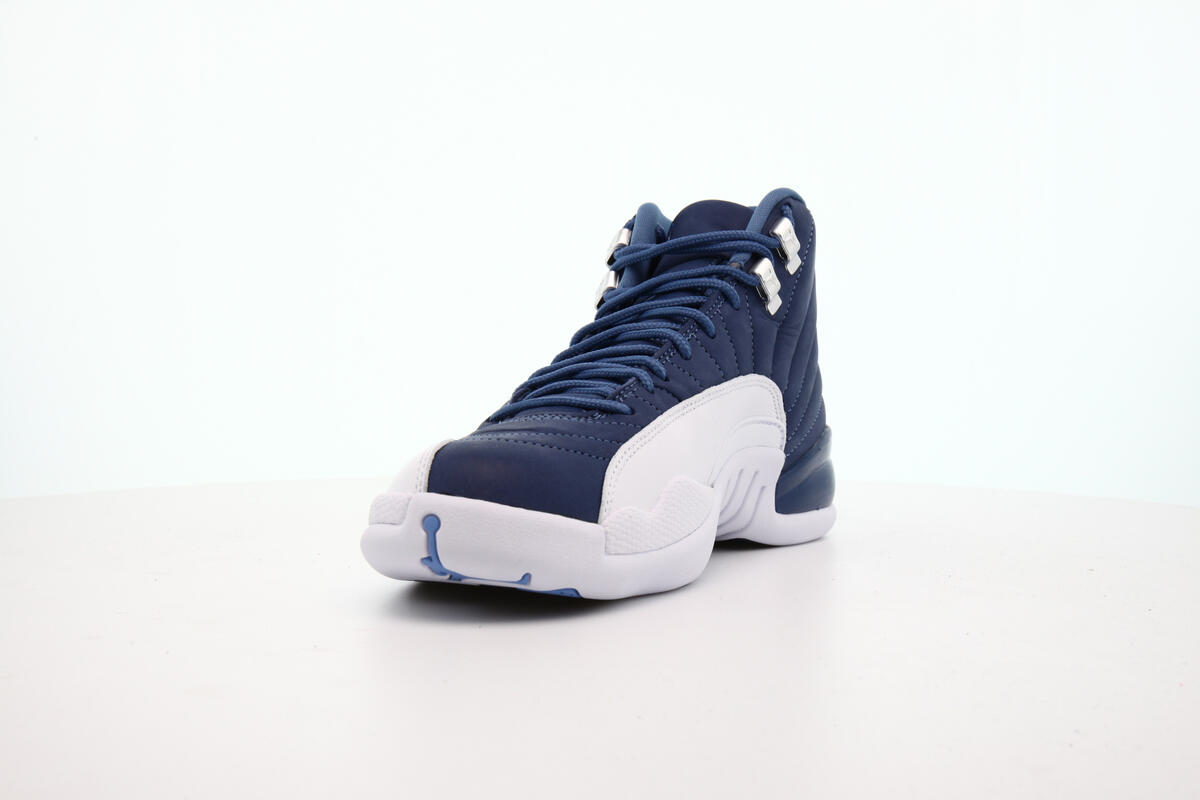 Air Jordan 12 Retro 'Stone Blue/Legend Blue-Obsidian' - Image 13