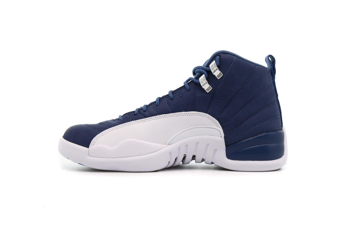 Air Jordan 12 Retro 'Stone Blue/Legend Blue-Obsidian' - Image 15