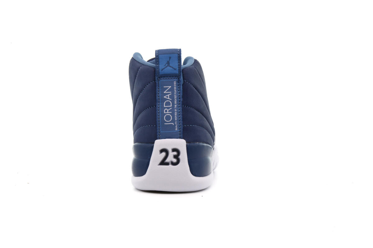 Air Jordan 12 Retro 'Stone Blue/Legend Blue-Obsidian' - Image 18