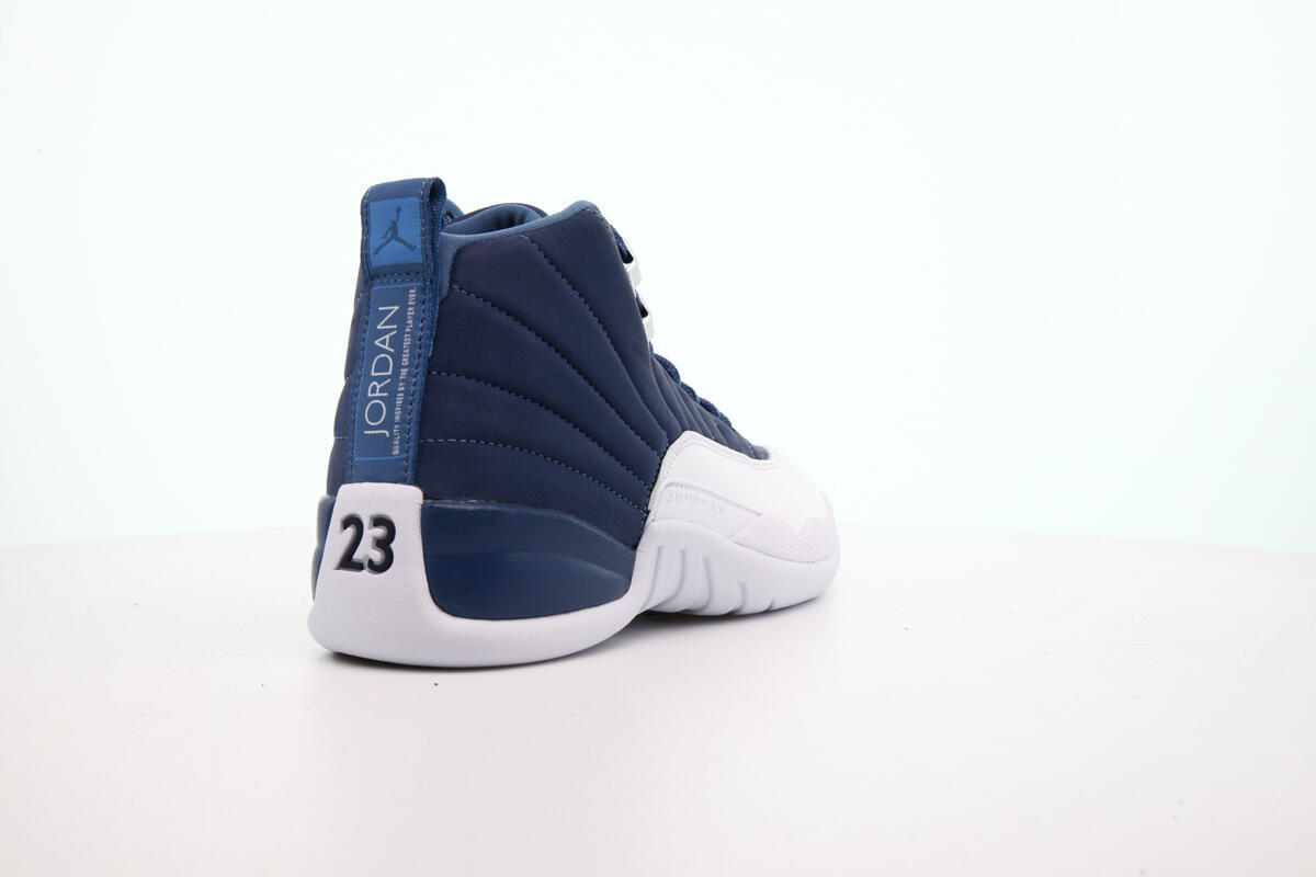 Air Jordan 12 Retro 'Stone Blue/Legend Blue-Obsidian' - Image 19