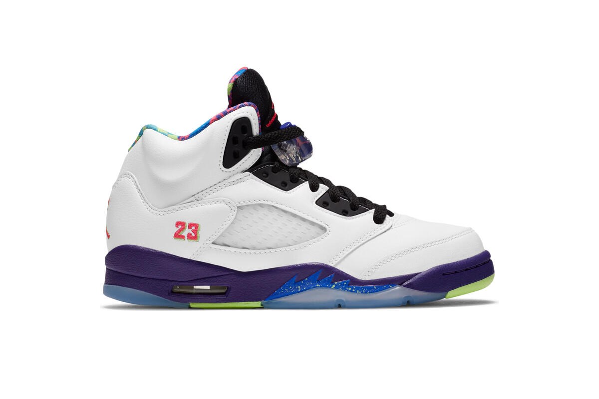 Air Jordan 5 Retro (GS) White - Image 2