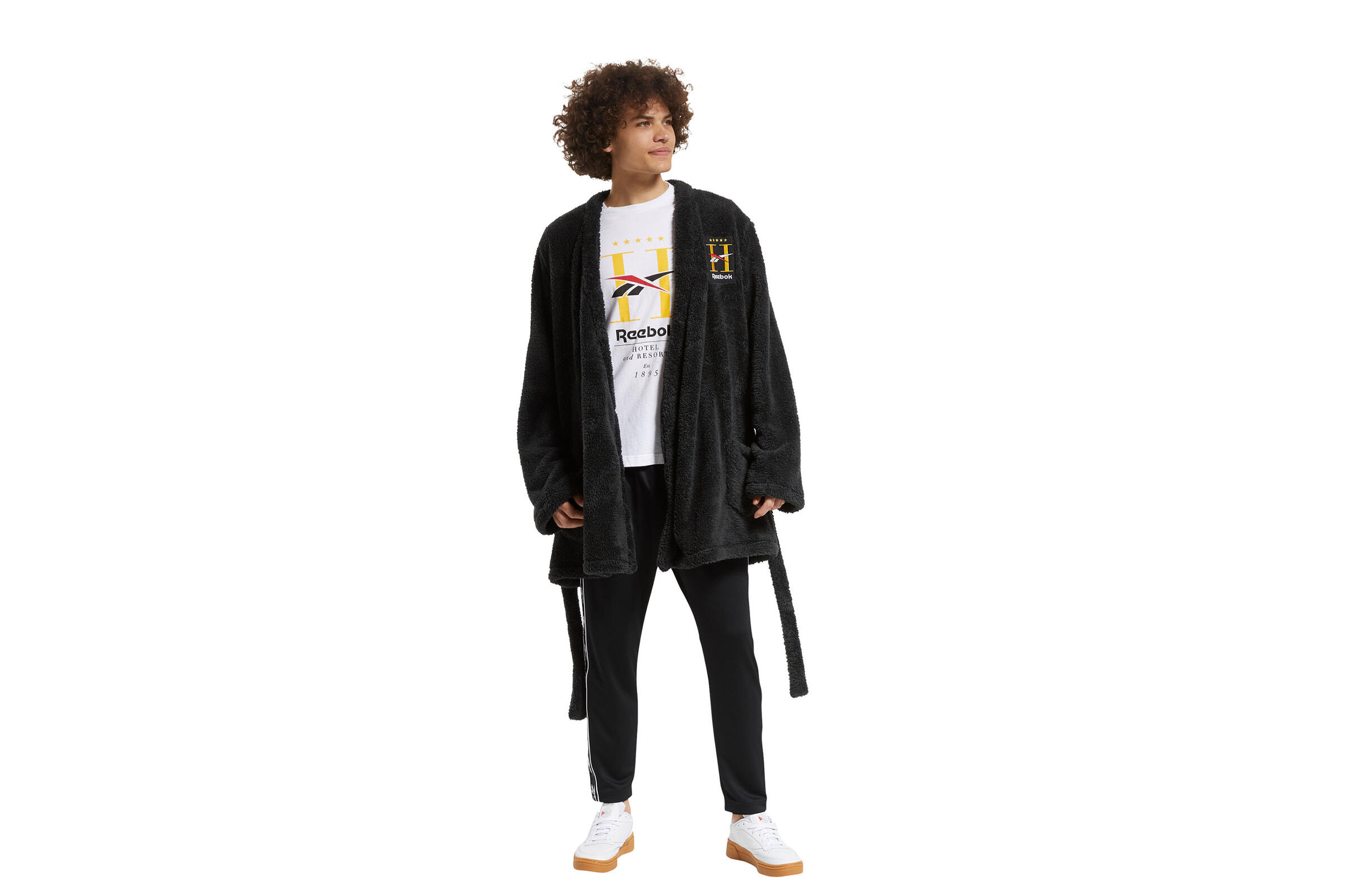 Reebok CL GP HOTEL ROBE "BLACK"