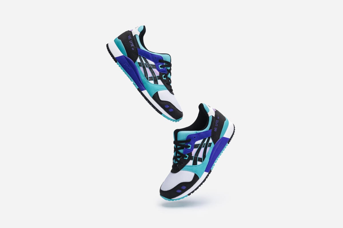 asics gel lyte iii techno cyan