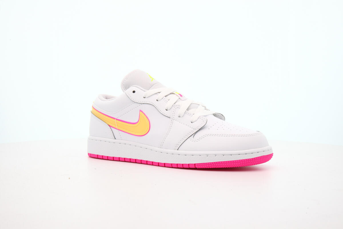 Air Jordan 1 Low White (GS) - Image 3