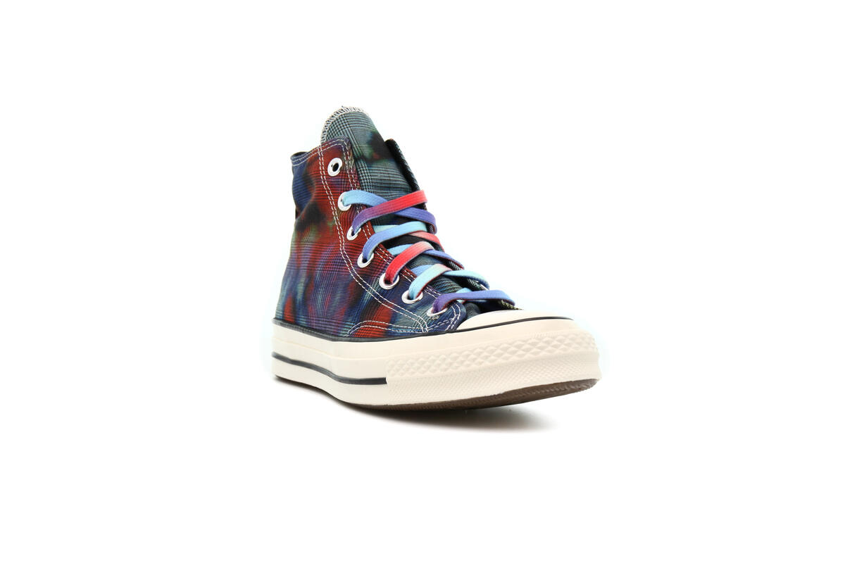 Converse Chuck 70 Hi Tie Dye Plaid - Image 10