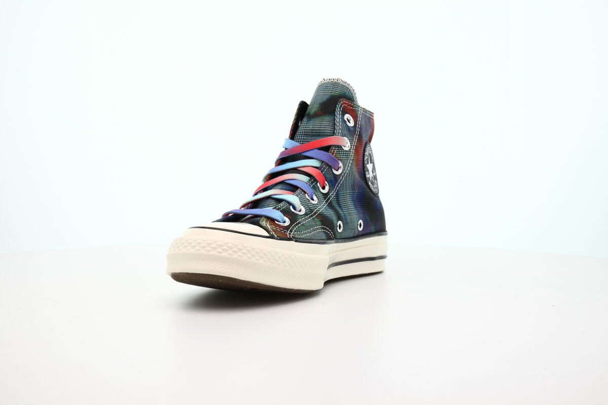 Converse Chuck 70 Hi Tie Dye Plaid - Image 12