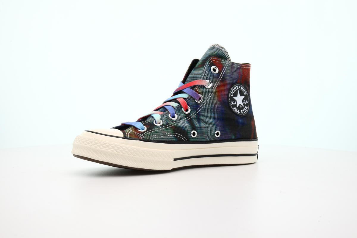 Converse Chuck 70 Hi Tie Dye Plaid - Image 13