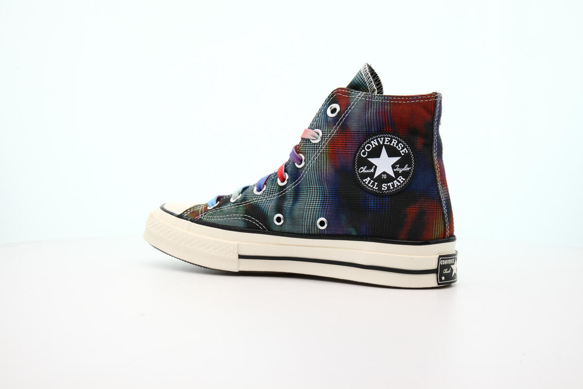 Converse Chuck 70 Hi Tie Dye Plaid - Image 15