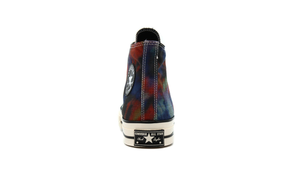 Converse Chuck 70 Hi Tie Dye Plaid - Image 17