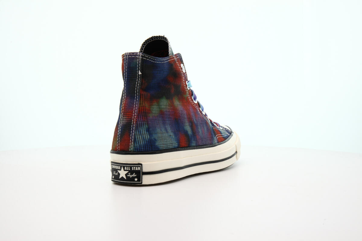 Converse Chuck 70 Hi Tie Dye Plaid - Image 18