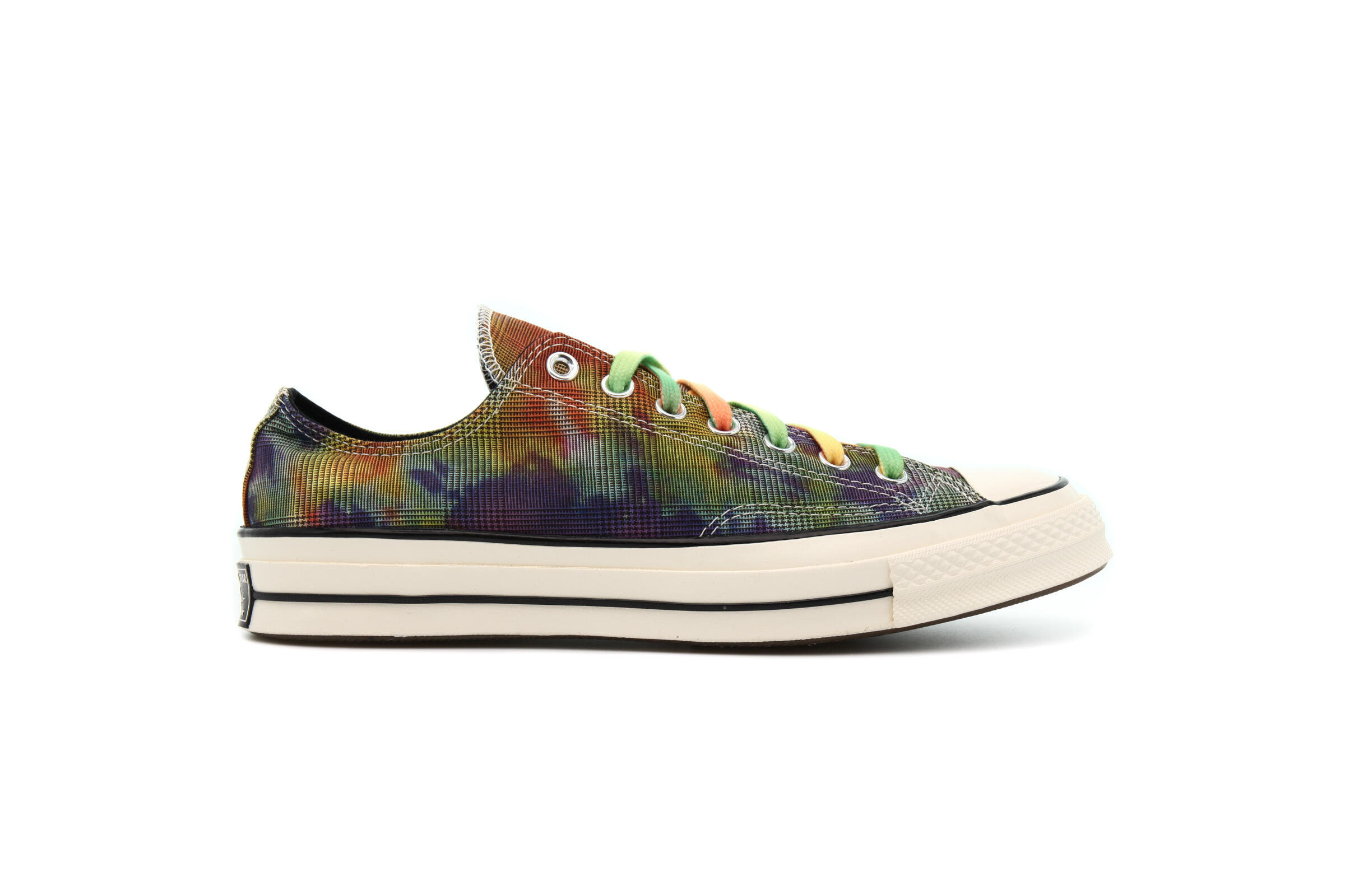 Converse x CONVERSE CHUCK 70 OX TIE DYE PLAID "EGRET"