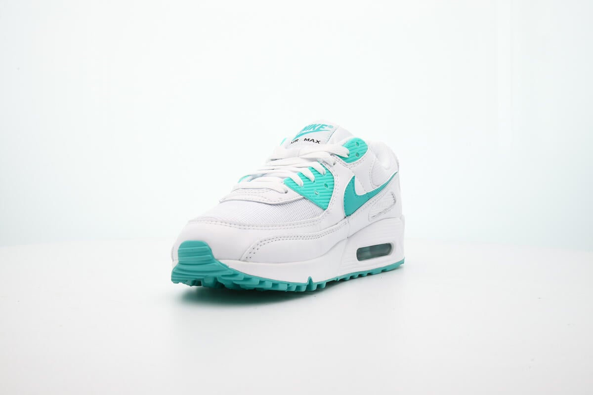 air max 90 white hyper jade