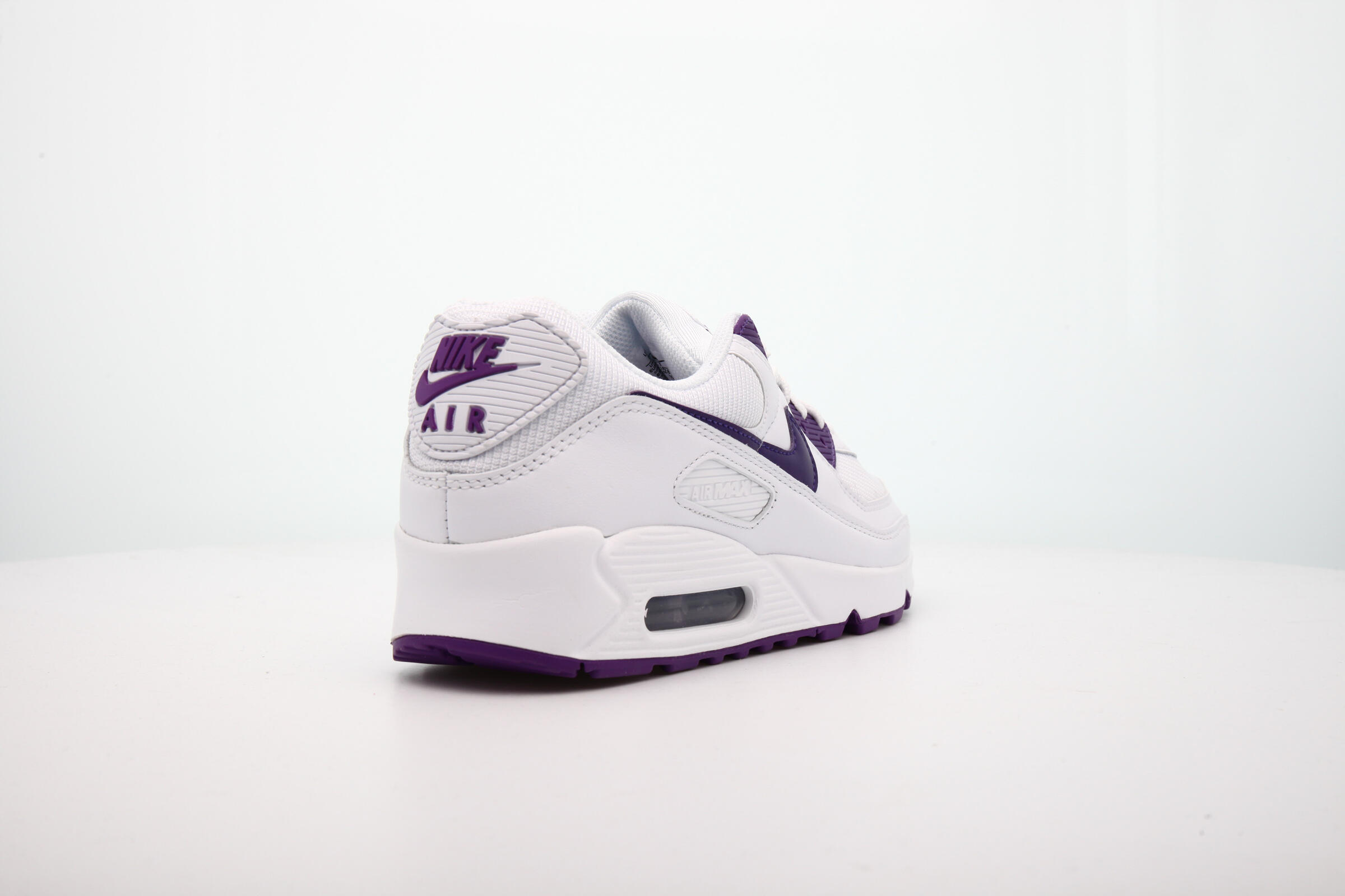 baskets air max 90 ct1028 white voltage purple black