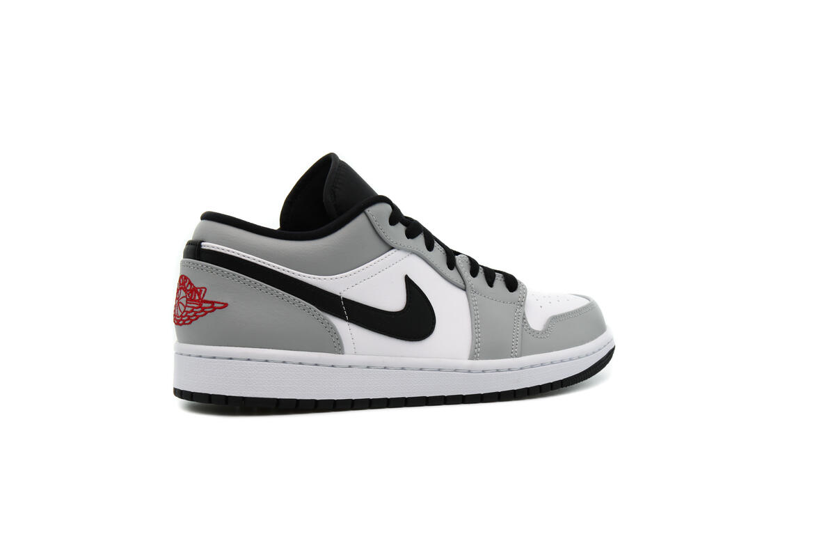 Air Jordan 1 Low Smoke Grey / Gym Red - Image 13