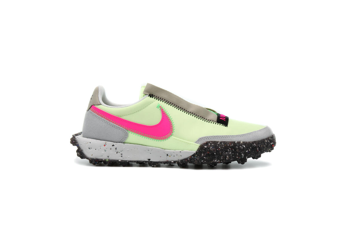 Nike Waffle Racer 'Barely Volt / Pink Blast' (Women's) - Image 1