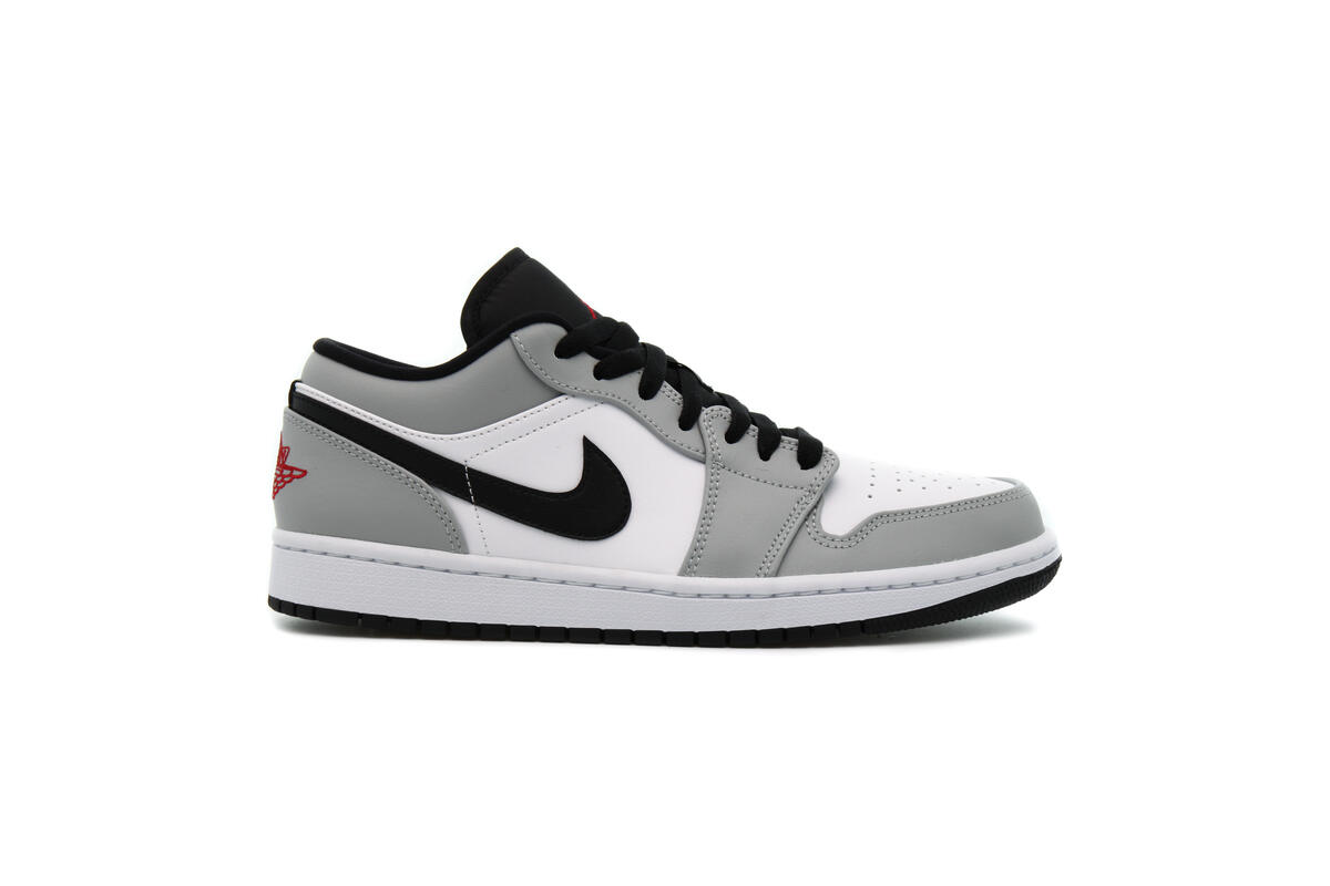 Air Jordan 1 Youth Low 'Light Smoke Grey' - Image 2