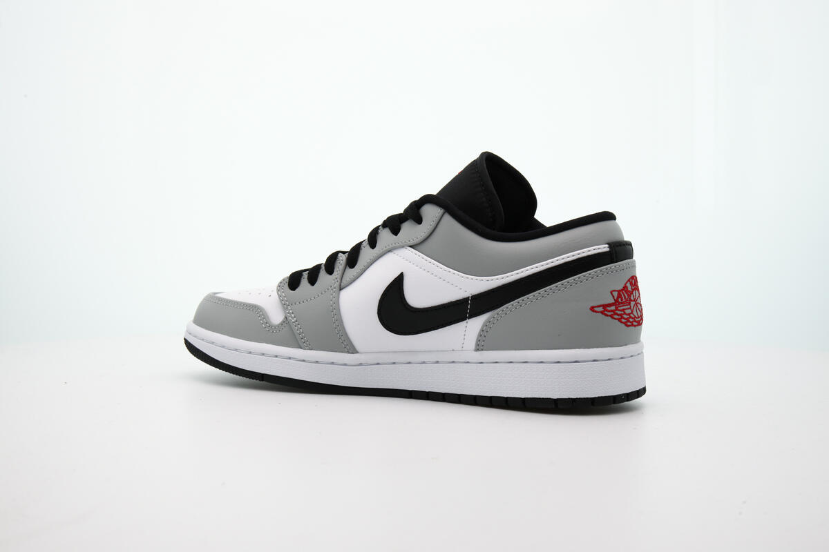 Air Jordan 1 Youth Low 'Light Smoke Grey' - Image 9