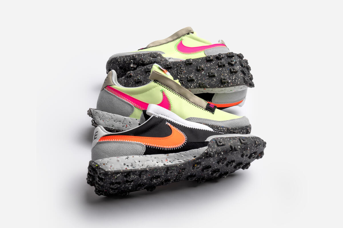 Nike Waffle Racer 'Barely Volt / Pink Blast' (Women's) - Image 14