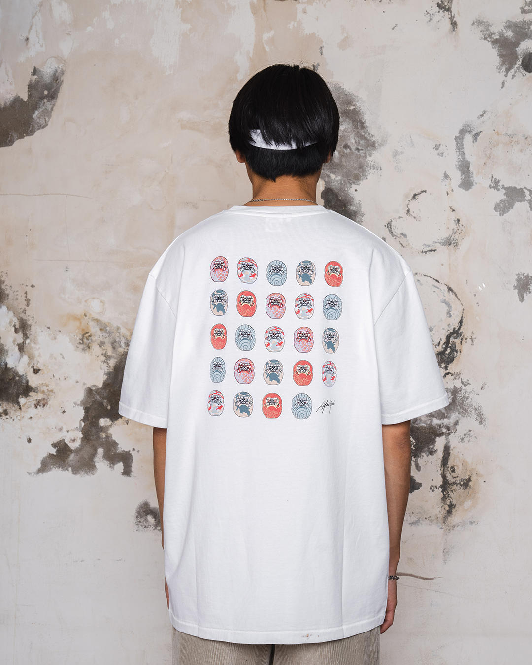 Afew Goods Daruma Diversity Tee White - Image 3
