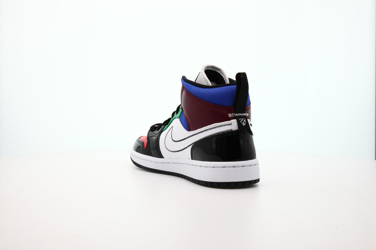 Air Jordan WMNS 1 MID SE "Black" - Image 10