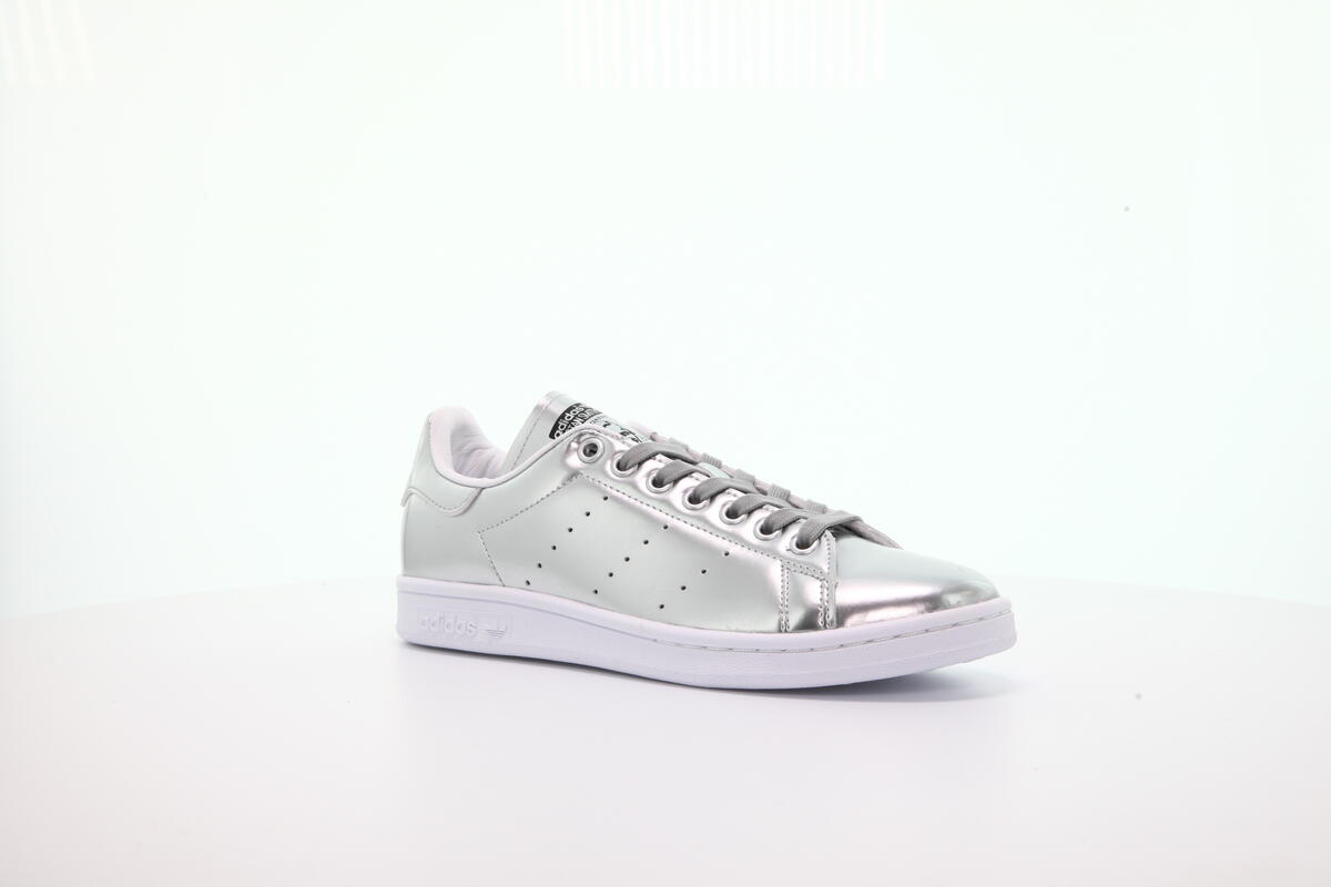 adidas gazelle silver green womens adidas Stan Smith Shoes - Women's - Silver / Silver Metallic / Core Black