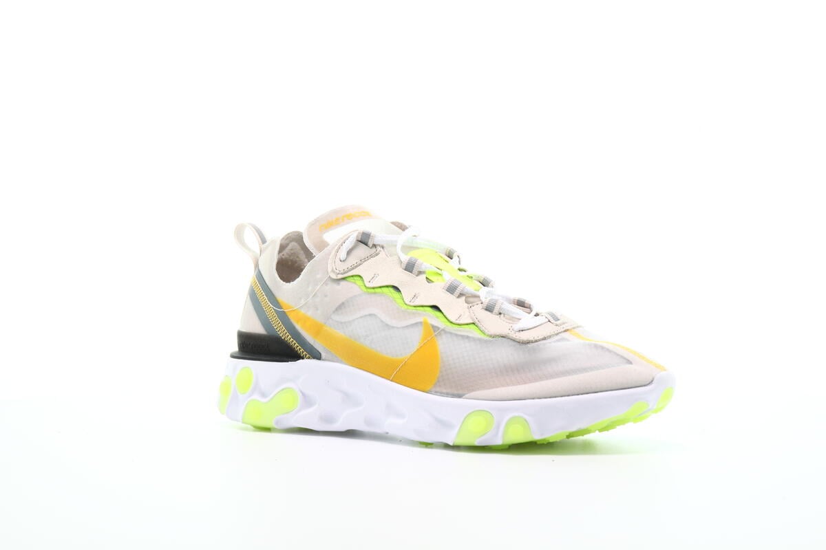 nike react element white orange