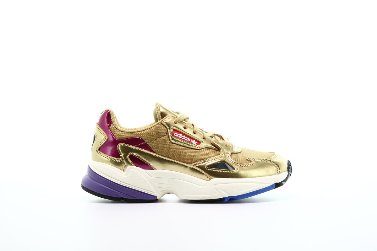 adidas originals falcon w gold