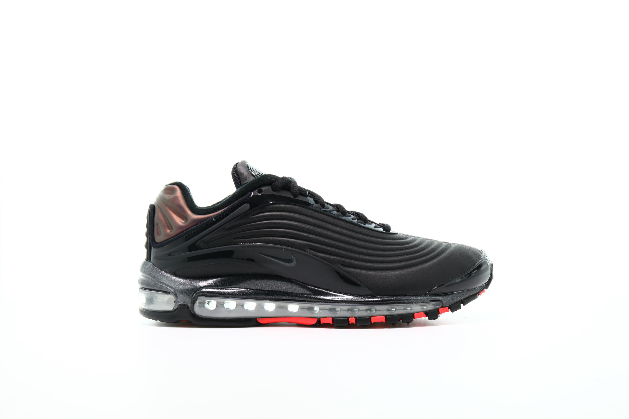 Air max deluxe black on sale