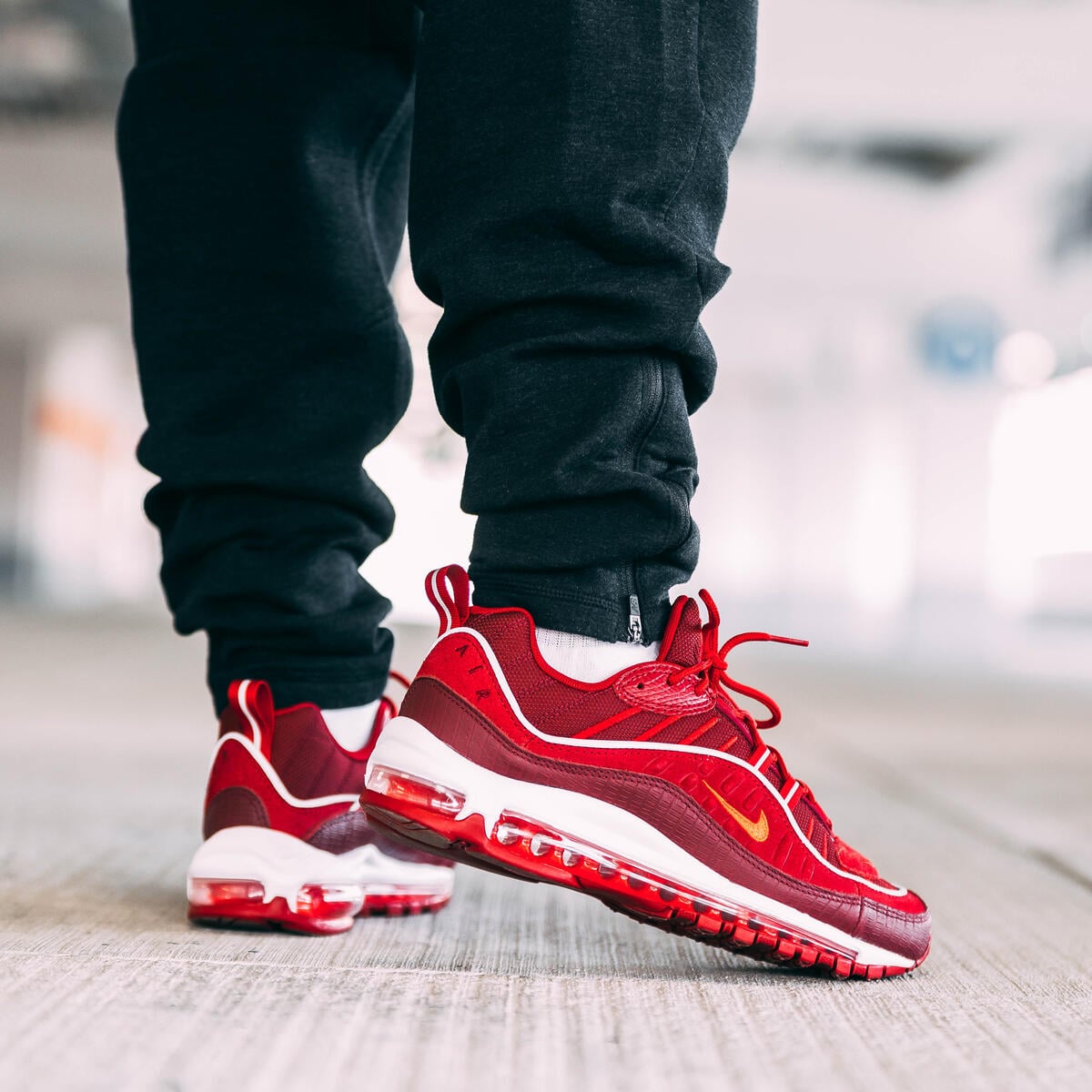nike air max 98 habanero red