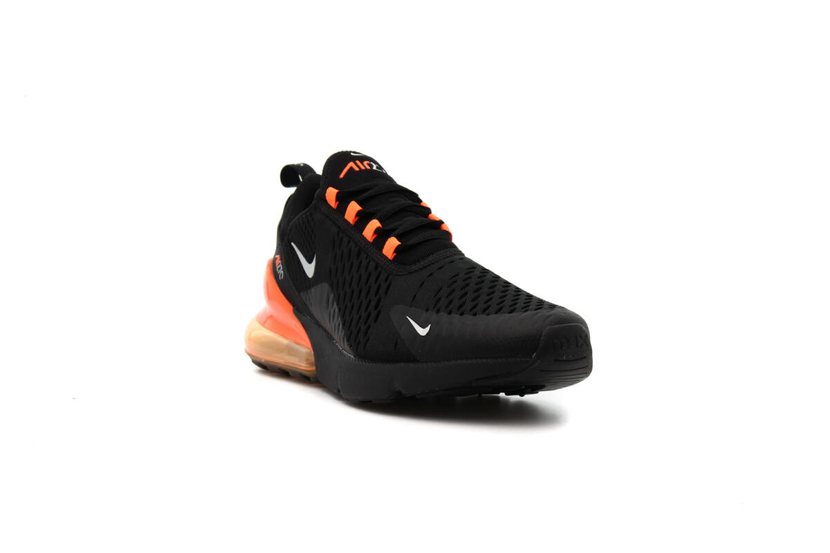 Nike Air Max 270 Black / Orange / Silver - Image 4
