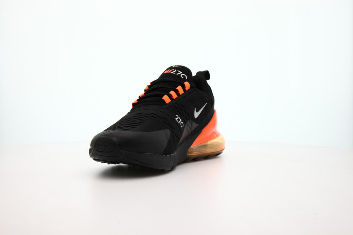 Nike Air Max 270 Black / Orange / Silver - Image 6