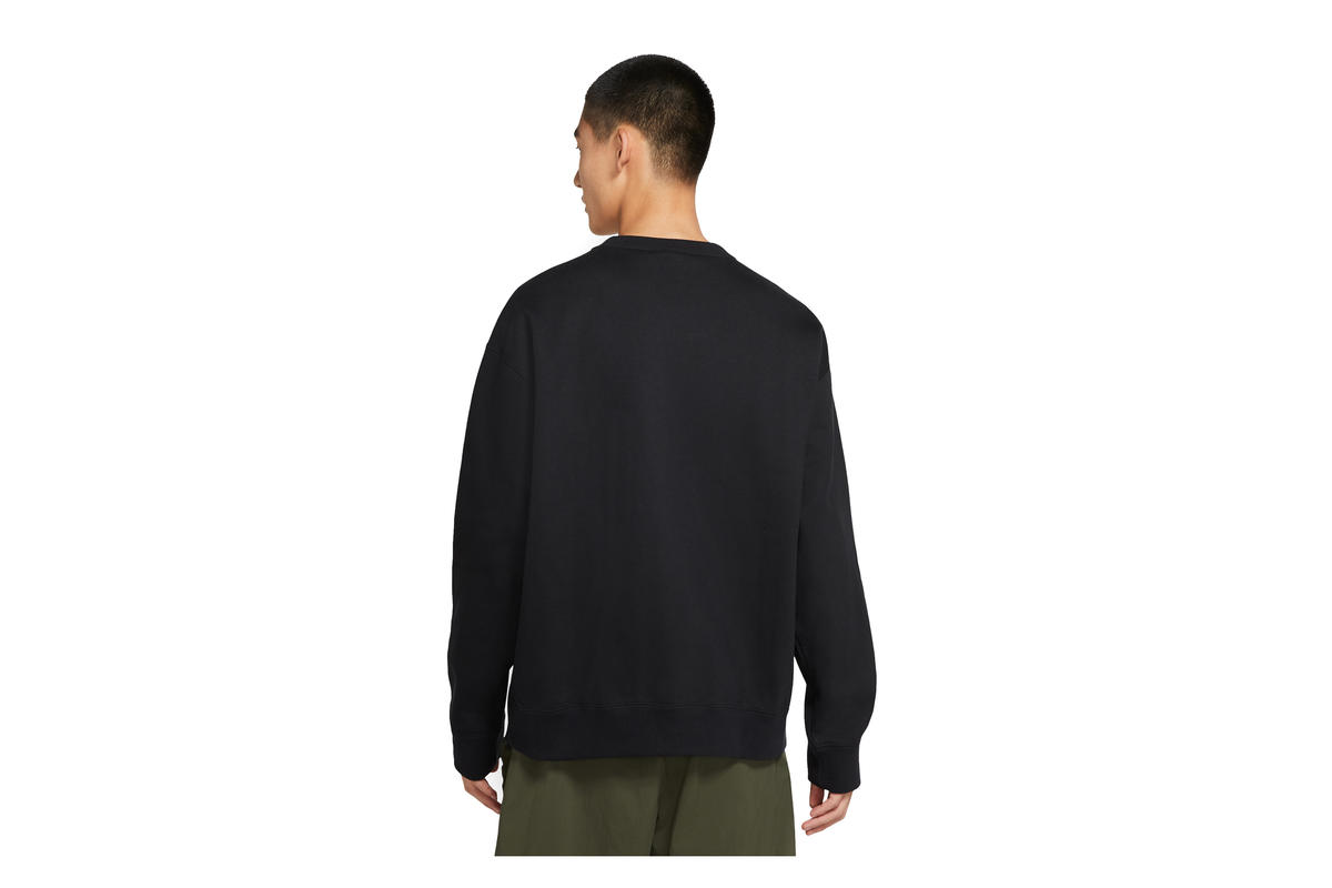 Nike ACG Fleece Crew Black - Image 3