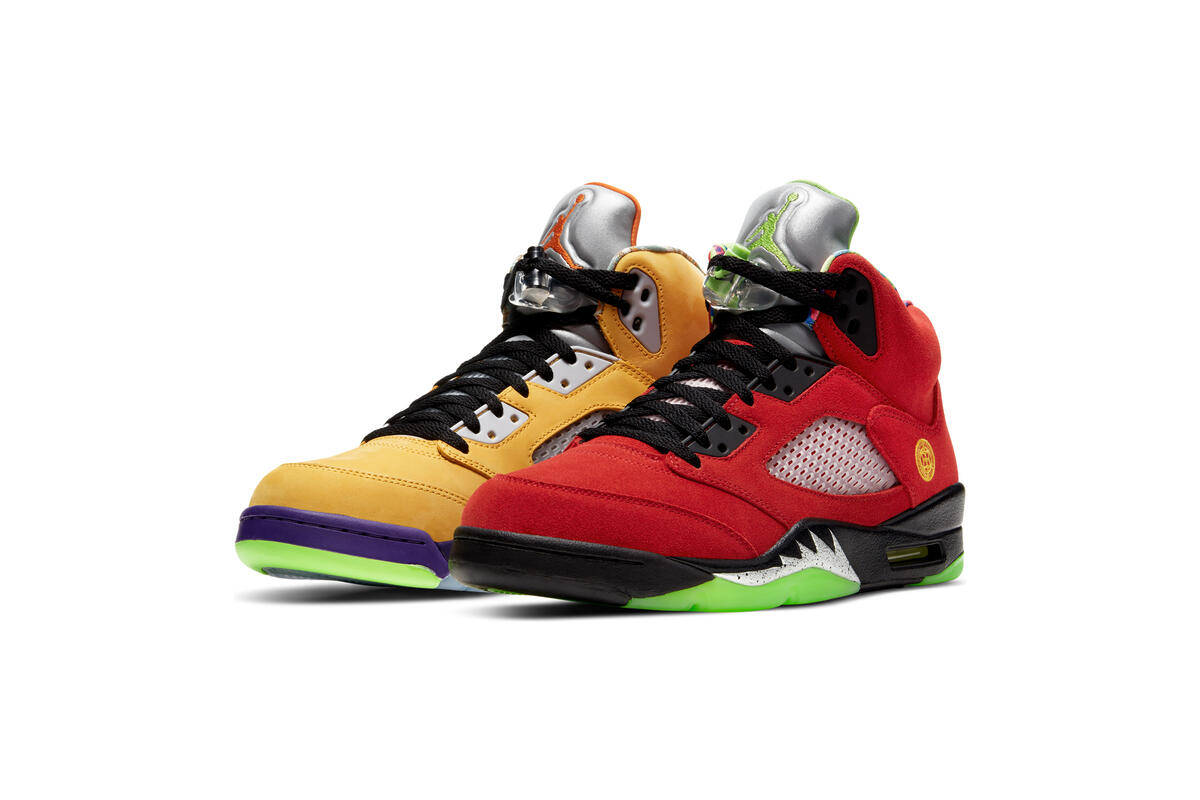 Nike Air Jordan 5 Retro SE - Varsity Maize / Solar Orange / Court Purple - Image 13