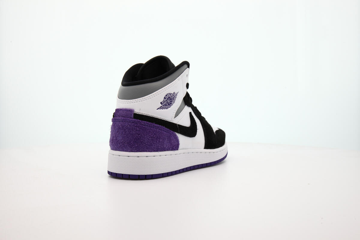 Air Jordan 1 Mid SE 'Purple' (GS) - Image 15