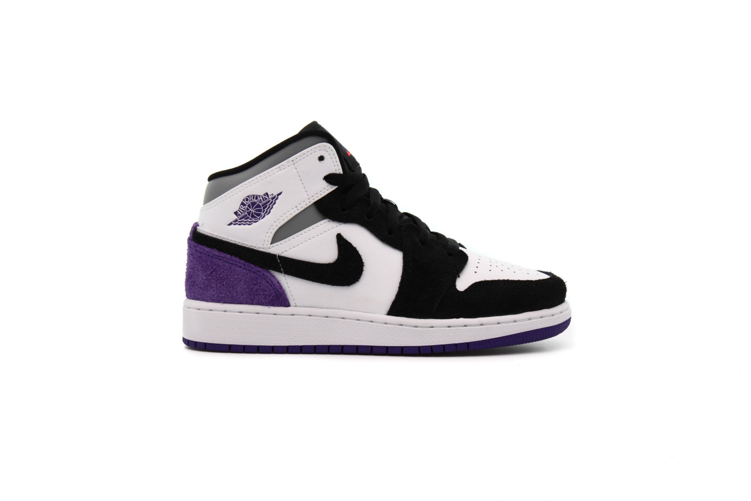 Air Jordan 1 MID SE (GS) "COURT PURPLE"